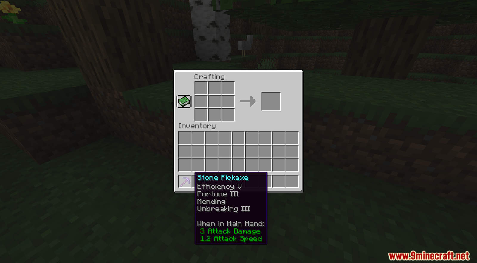 Minecraft But Pickaxes Are Automatically Enchanted Data Pack Screenshots (5)