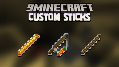minecraft but there are custom sticks data pack 1 17 1 1 16 5 op sticks