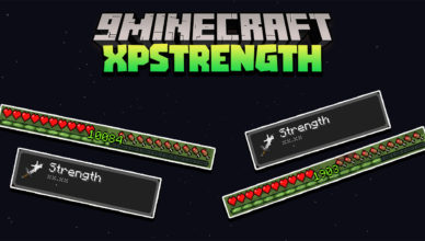 minecraft but your xp equal strength data pack 1 17 1 1 16 5 infinite strength