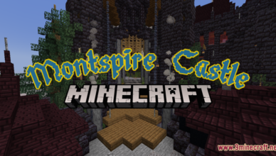 montspire castle map 1 16 5 for minecraft