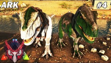 on capture notre premier couple de t rex ark survival evolved ep4 s2