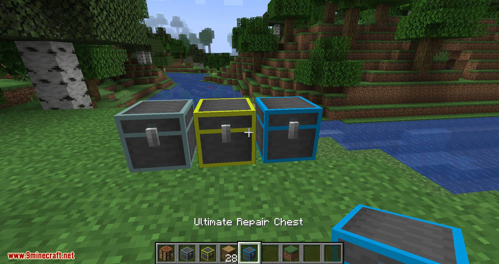 Repair Chests mod for Minecraft 08