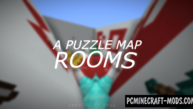 rooms a simple puzzle map for minecraft