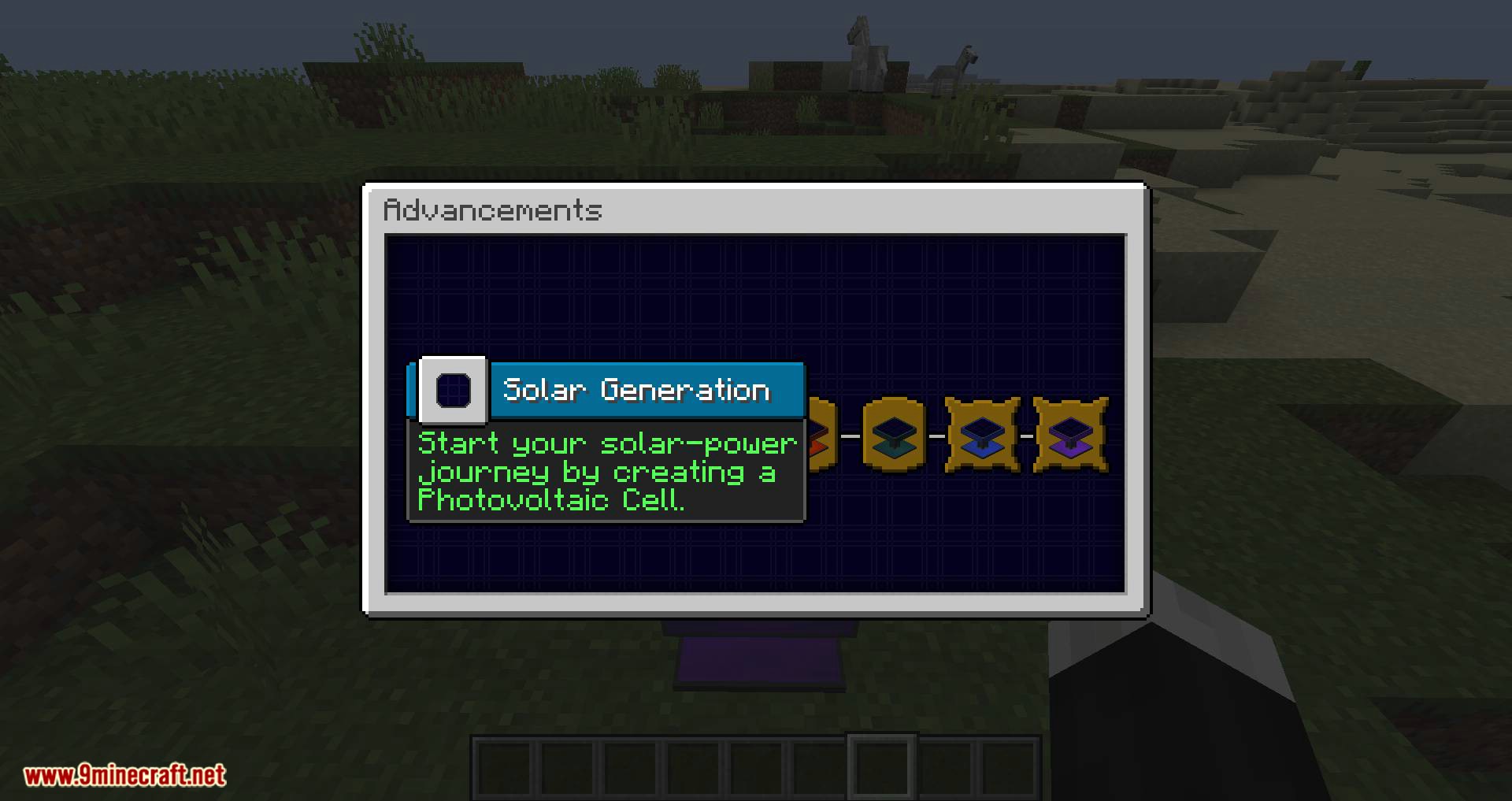 Solar Generation mod for minecraft 10