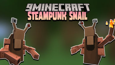 steampunk snail data pack 1 17 1 boss battle