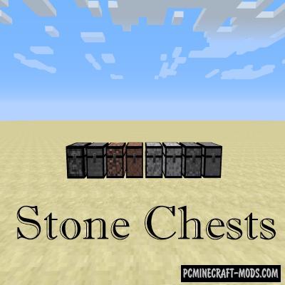 Stone Chests - Decor Blocks Mod For Minecraft 1.17.1, 1.16.5