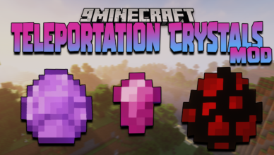 teleportation crystals mod 1 16 5 teleport travel