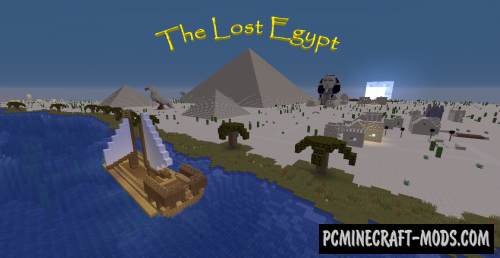 The lost egypt Map For Minecraft