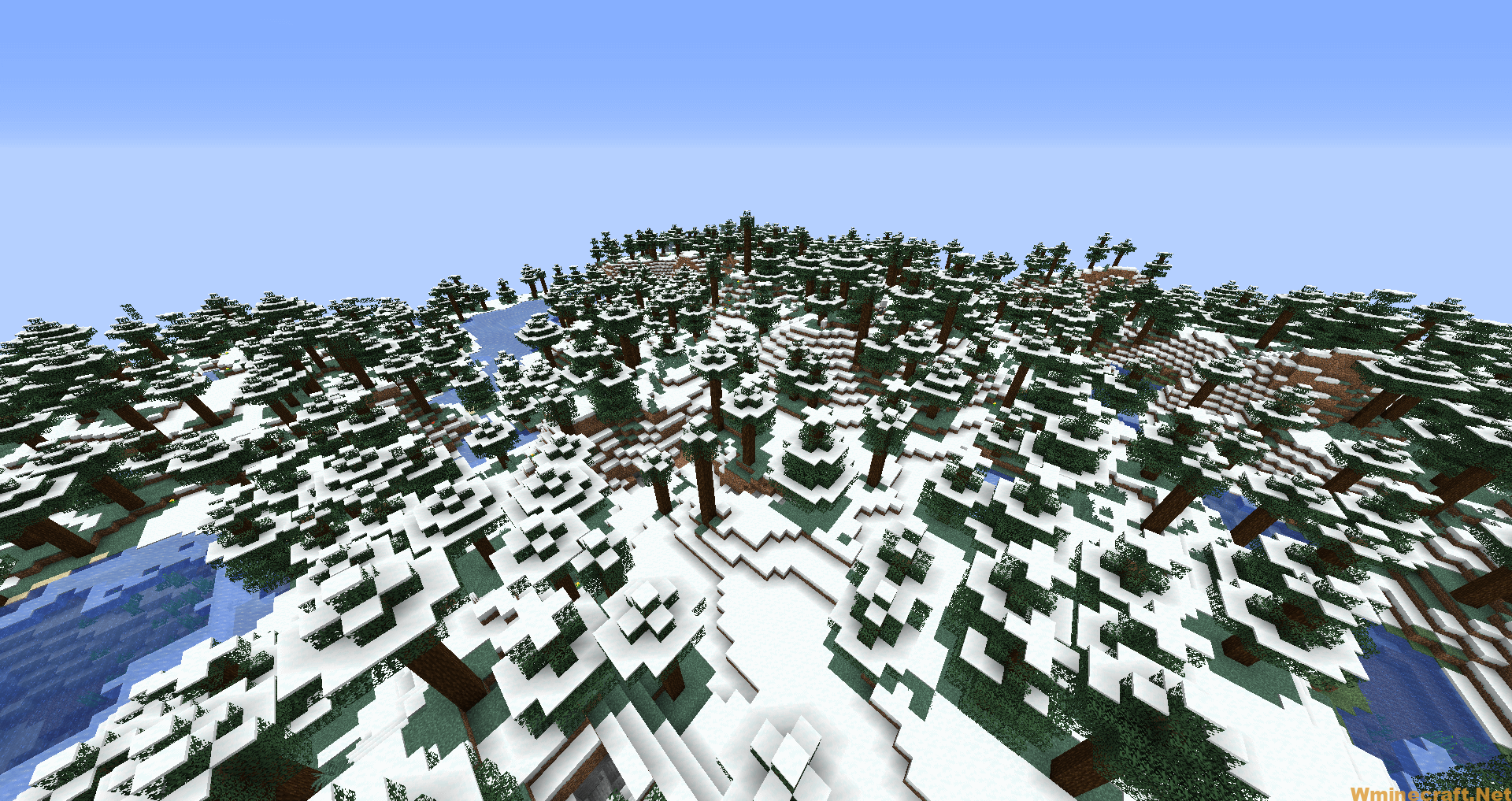 Snow Under Trees mod 2