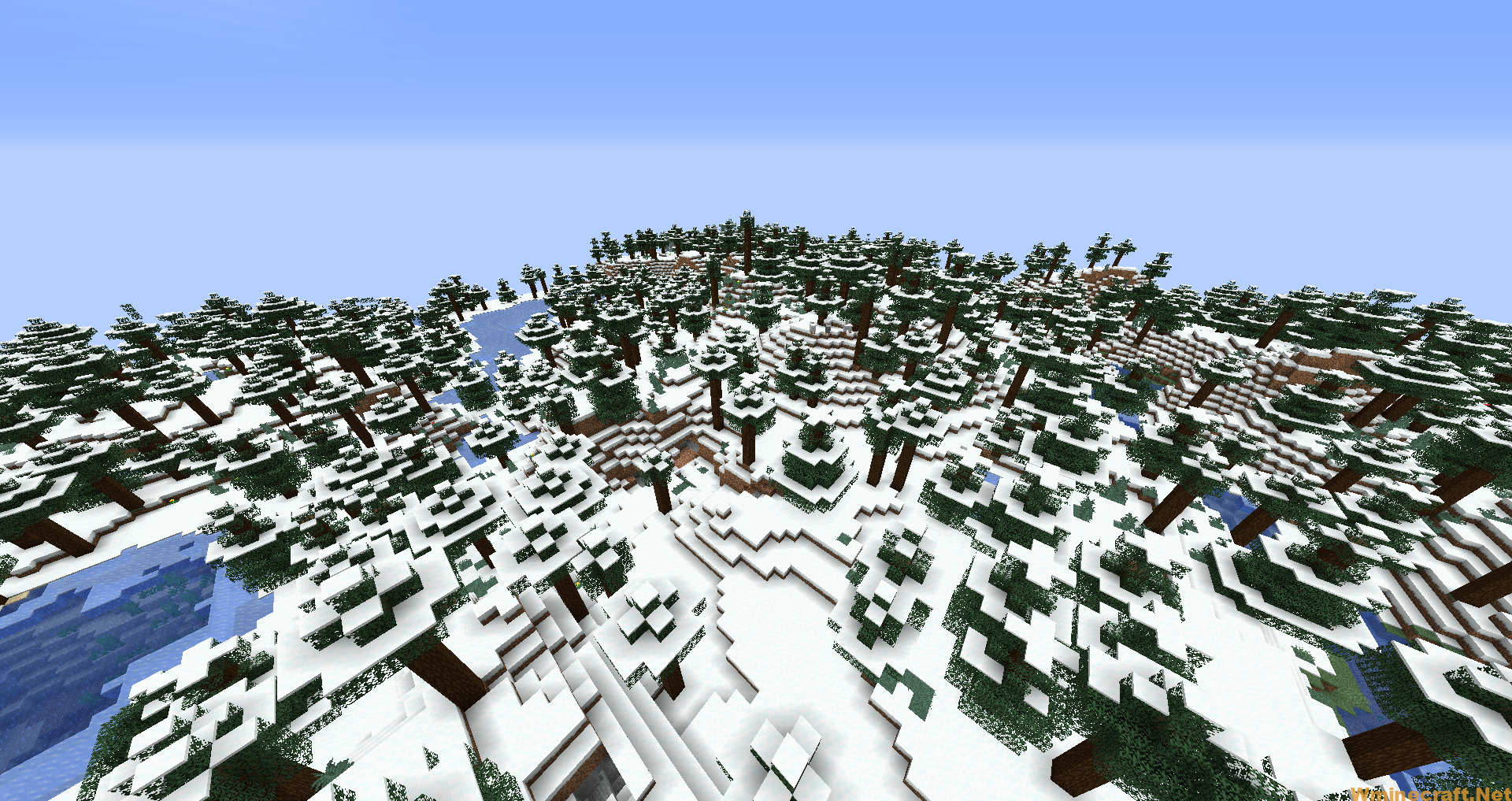 Snow Under Trees mod 3