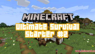 ultimate survival starter 2 map 1 16 5 for minecraft