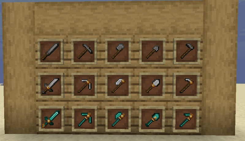 Upgraded Tools Pack 1.18