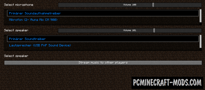 Voice Chat - Tweak Mod For Minecraft 1.17.1, 1.16.5