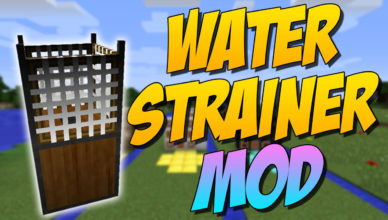 water strainer mod 1 17 1 1 16 5 filter water for resources