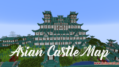asian castle map 1 16 5 for minecraft