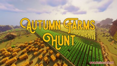 autumn farms hunt map 1 17 1 for minecraft