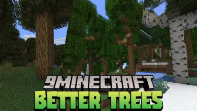 better trees data pack 1 17 1 tree generation