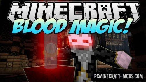 Blood - Magic Tech, Farming Mod For Minecraft 1.16.5, 1.12.2