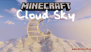 cloud sky map 1 17 1 for minecraft