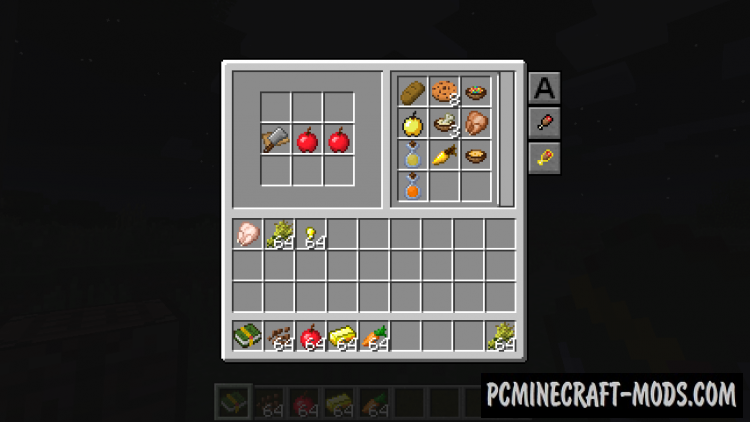 Cooking for Blockheads - Food Mod For MC 1.16.5, 1.12.2, 1.8.9