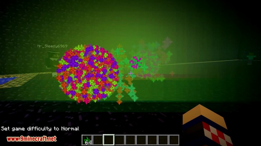 Creeper Confetti Mod 1