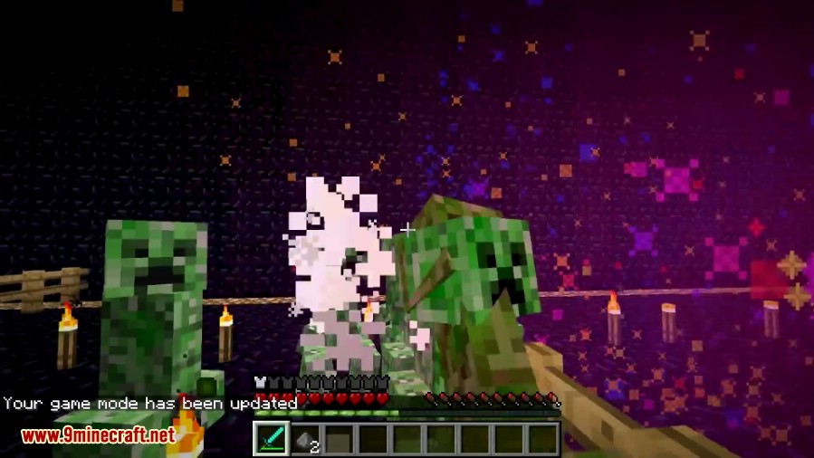 Creeper Confetti Mod 3