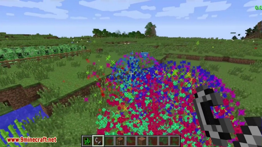 Creeper Confetti Mod 6