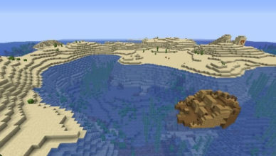 deserted island with a ship and temples seed 1 15 1 1 14 4 views 94