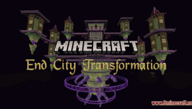 end city transformation map 1 17 1 for minecraft