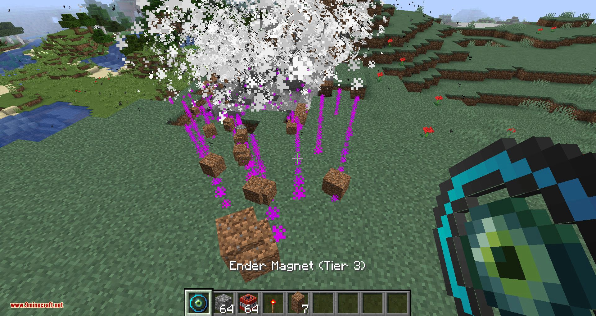 Ender Magnet mod for minecraft 10