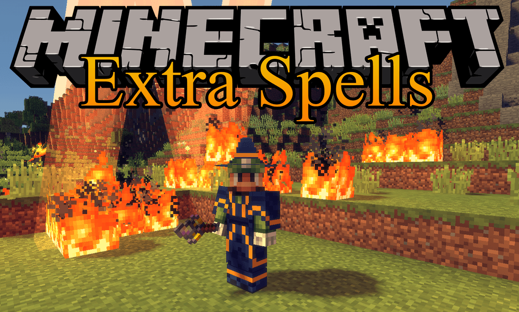 Extra Spells mod for minecraft logo