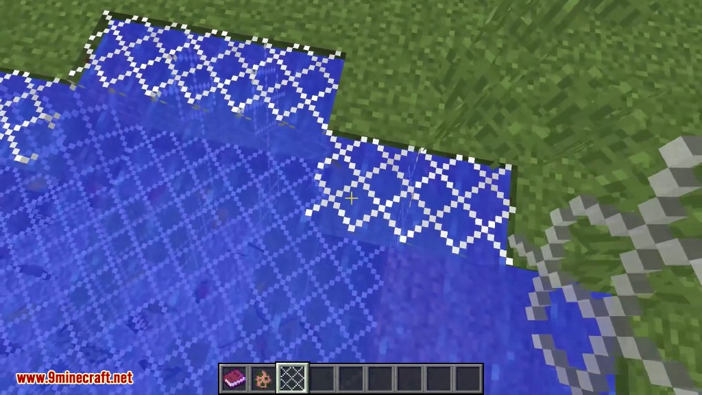 Minecraft  Mod Showcase: Fishing Nets! (Make fishing easier