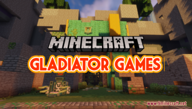 gladiator games map 1 17 1 for minecraft