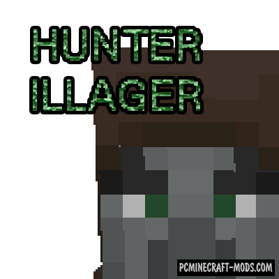 HunterIllager - New Mob Mod For Minecraft 1.17.1, 1.16.5, 1.15.2, 1.12.2