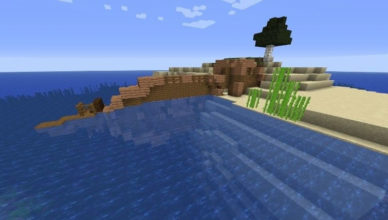 island with a ship and monument seed 1 16 5 1 15 2 views 278