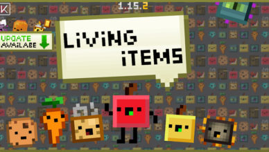 living items resource pack 1 16 5 1 15 2