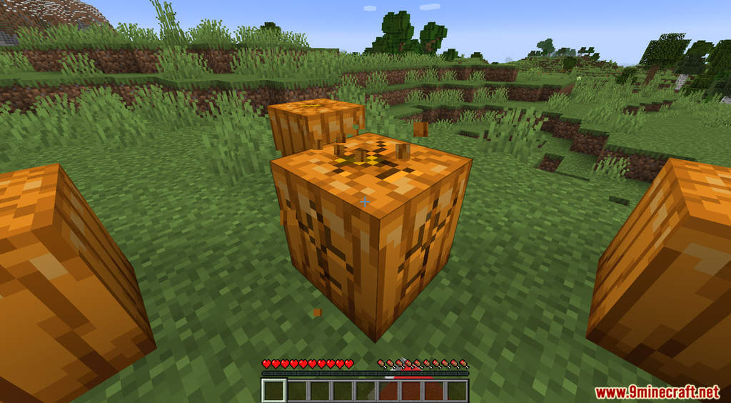 Minecraft But Pumpkin Drops OP Items Data Pack Screenshots (3)