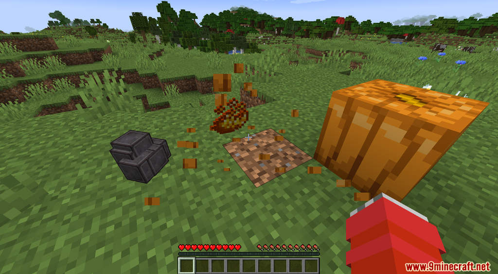 Minecraft But Pumpkin Drops OP Items Data Pack Screenshots (4)