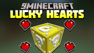 minecraft but you have lucky hearts data pack 1 17 1 luck randomness