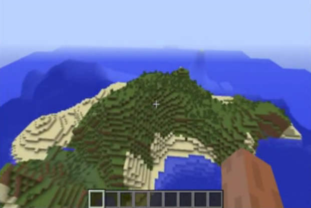 Minecraft Survival Island Seed 1.9.4/1.8.9/1.7.10