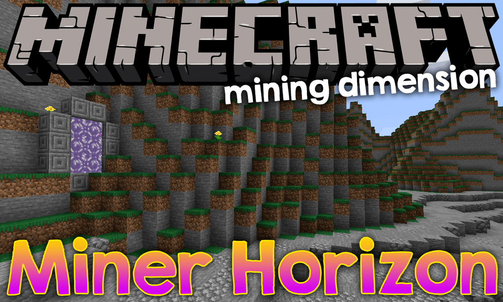 Miner Horizon mod for minecraft logo