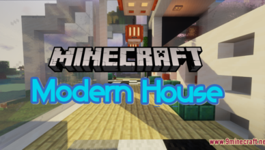 modern house map 1 17 1 for minecraft