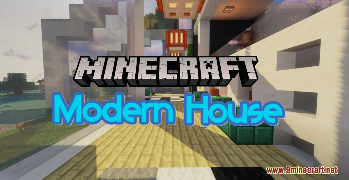 Modern House Map 1.17.1 for Minecraft : Minecraft