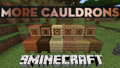 more cauldrons mod 1 16 5 1 15 2 more than just 1 type of cauldron