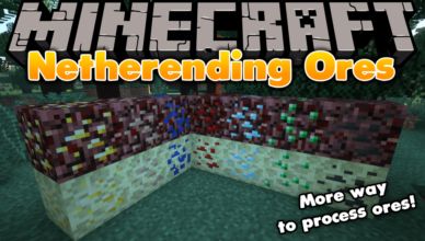 netherending ores mod 1 12 2 more way to process ores