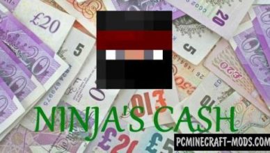 ninjas cash economy mod minecraft 1 17 1 1 16 5 1 15 2