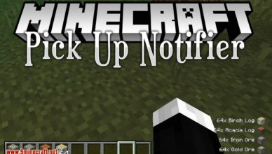 pick up notifier mod 1 17 1 1 16 5 adds a display for the items picked