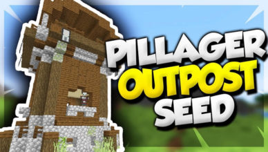 pillager outpost at spawn seed 1 15 2 views 145