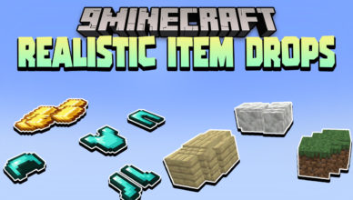 realistic item drops data pack 1 17 1 1 16 5 realistic lightweight