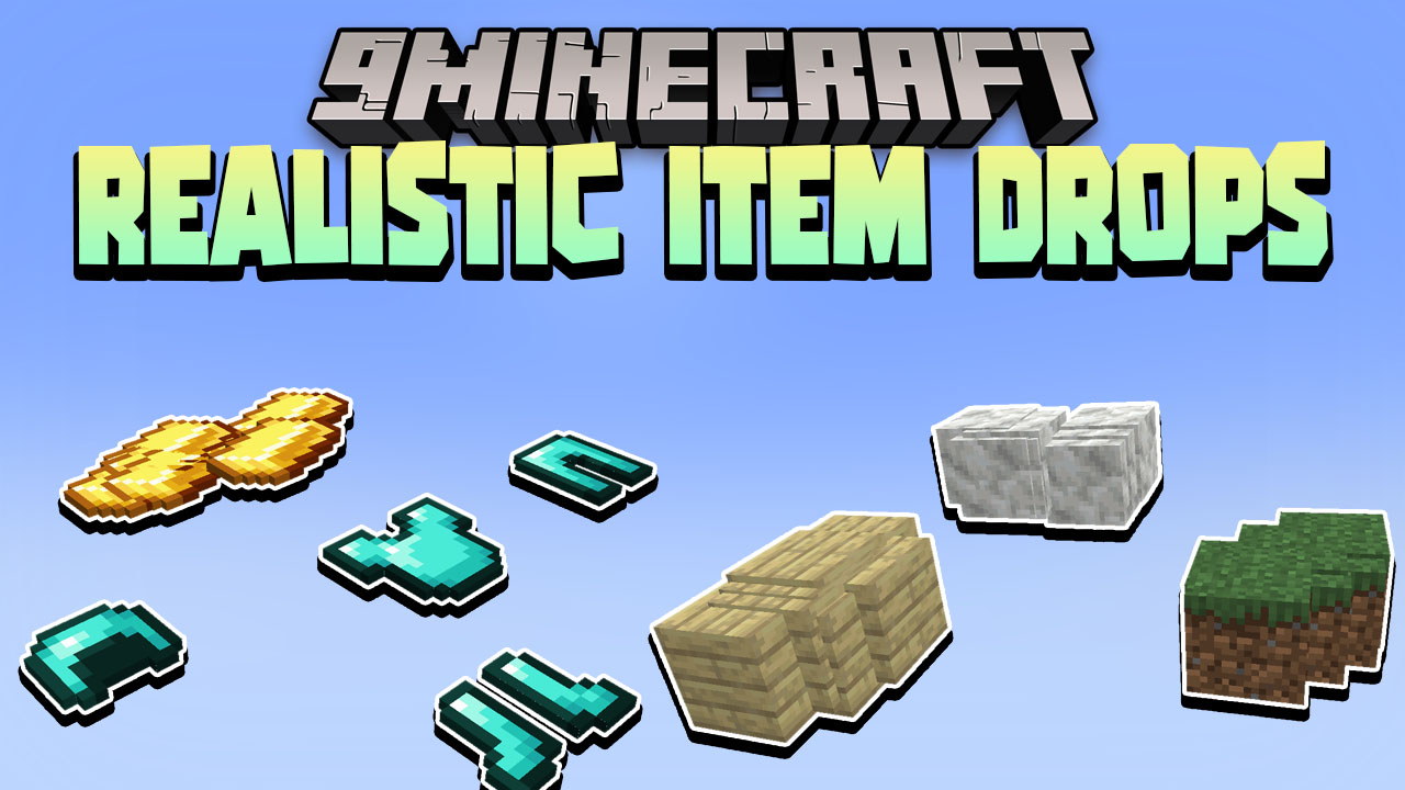 Realistic Item Drops Data Pack Thumbnail